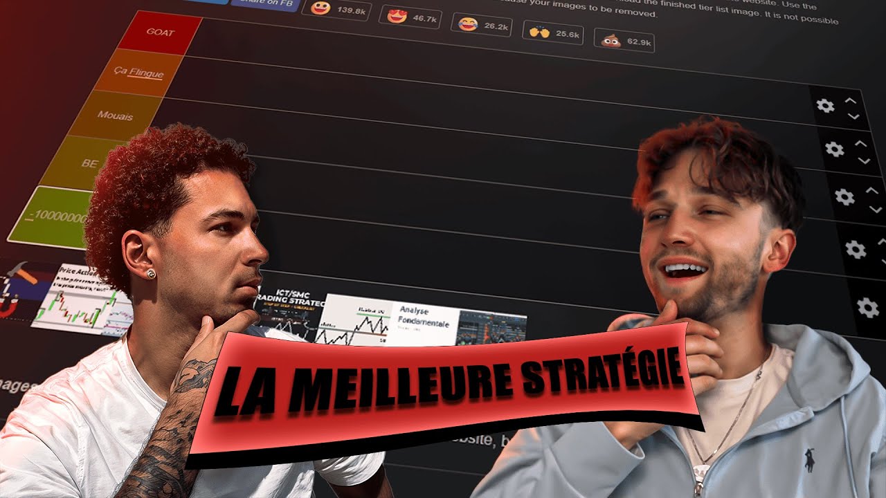 Tier list ULTIME des stratégies de trading