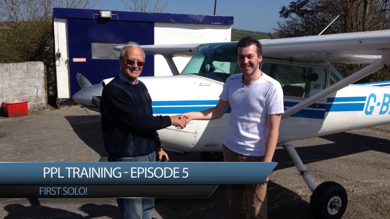 C152 PPL Training Ep 5: First Solo (1080p HD GoPro Hero3)