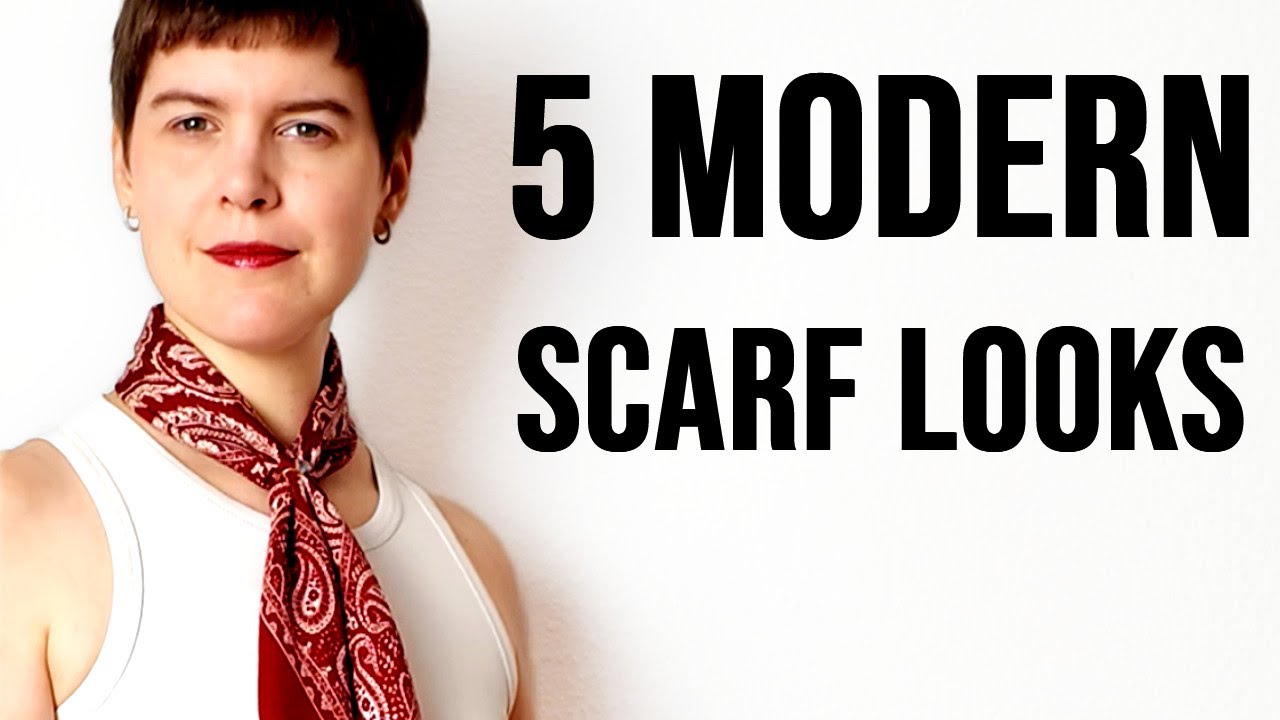 5 Modern Ways To Tie Your Silk Scarves