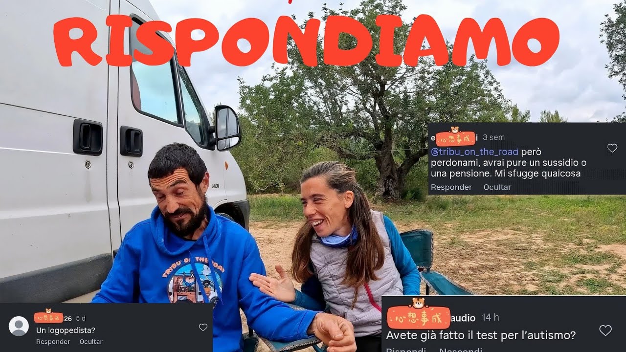 Commenti FUORI LUOGO😫 RISPONDIAMO . Viaggio in VAN 🚐🌍 SPAGNA
