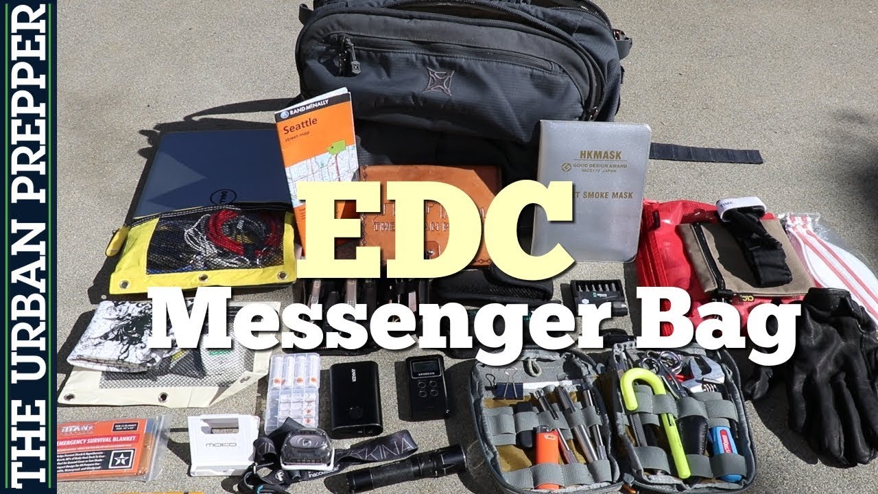What’s Inside My EDC Messenger Bag?