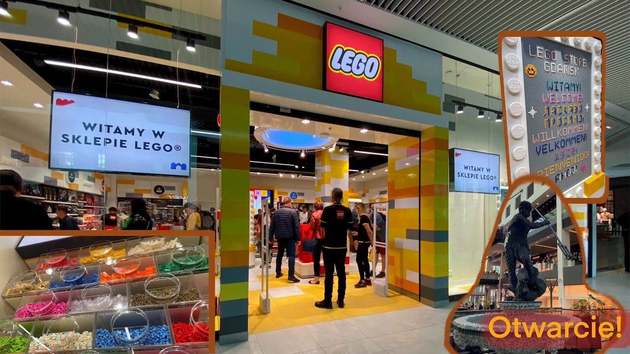 Wielkie otwarcie LEGO Store Gdańsk! / Vlog