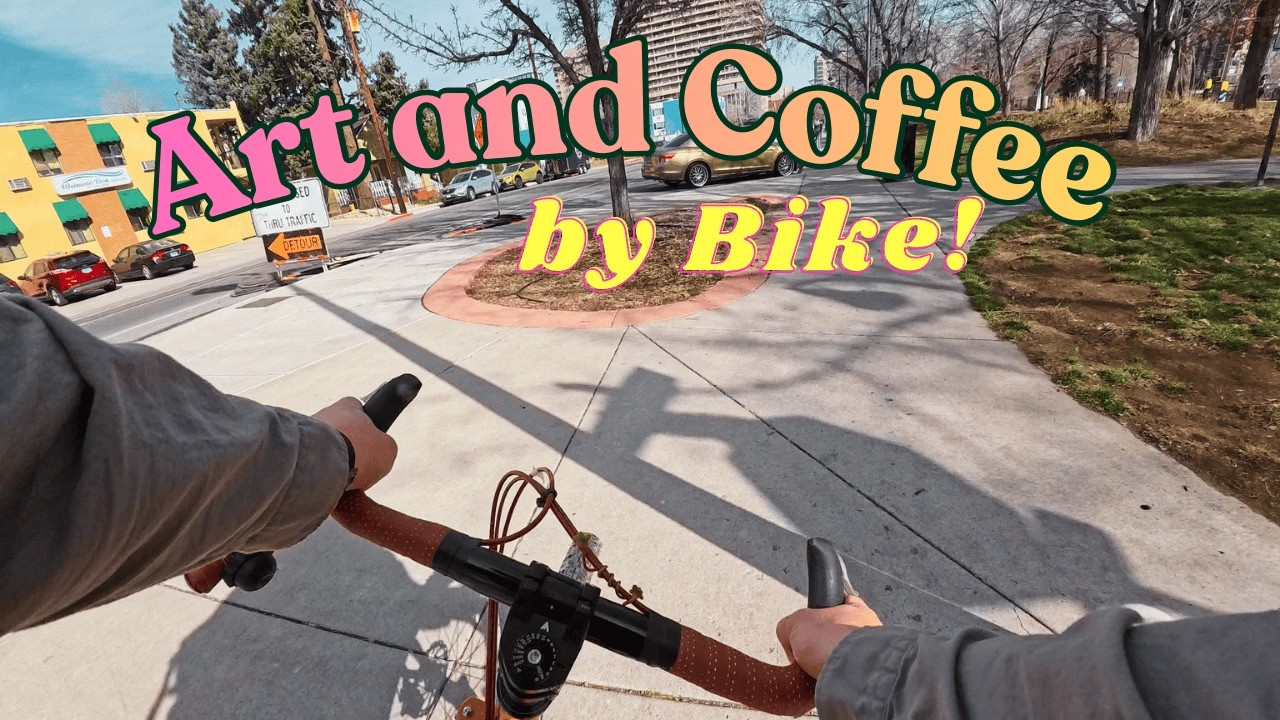 Riding to the Museum (and coffee) びじゅつかんへサイクリングとコーヒー