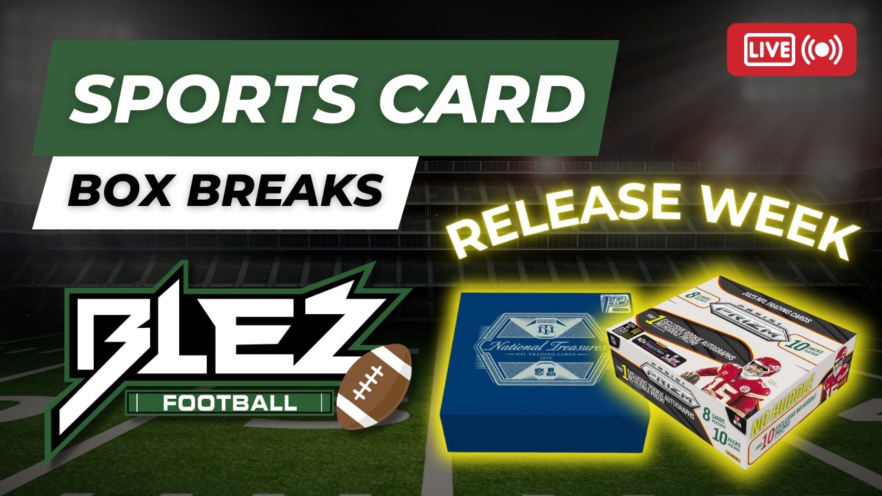 HIGH END FRIDAY! NATIONAL TREASURES FIRST OFF LINE + LOTS FOTL! #prizm #fotl #optic #NFL