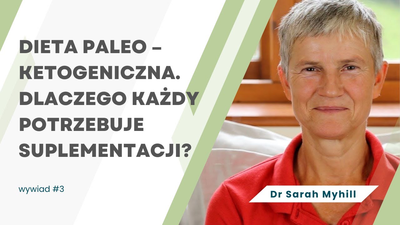 Dieta paleo-ketogeniczna. Dlaczego potrzebujemy suplementacji? Dr Sarah Myhill. Wywiad 2. cz. 3/3