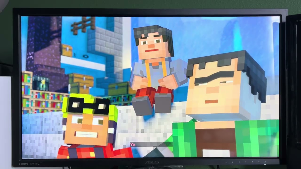 Got my Xbox Series X & trying out Minecraft Story Mode S2 Season Pass Disc Xbox One game in 2026