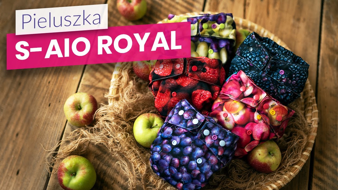 Pieluszka S-AIO Royal czyli „zepnij wszystko w jedno”