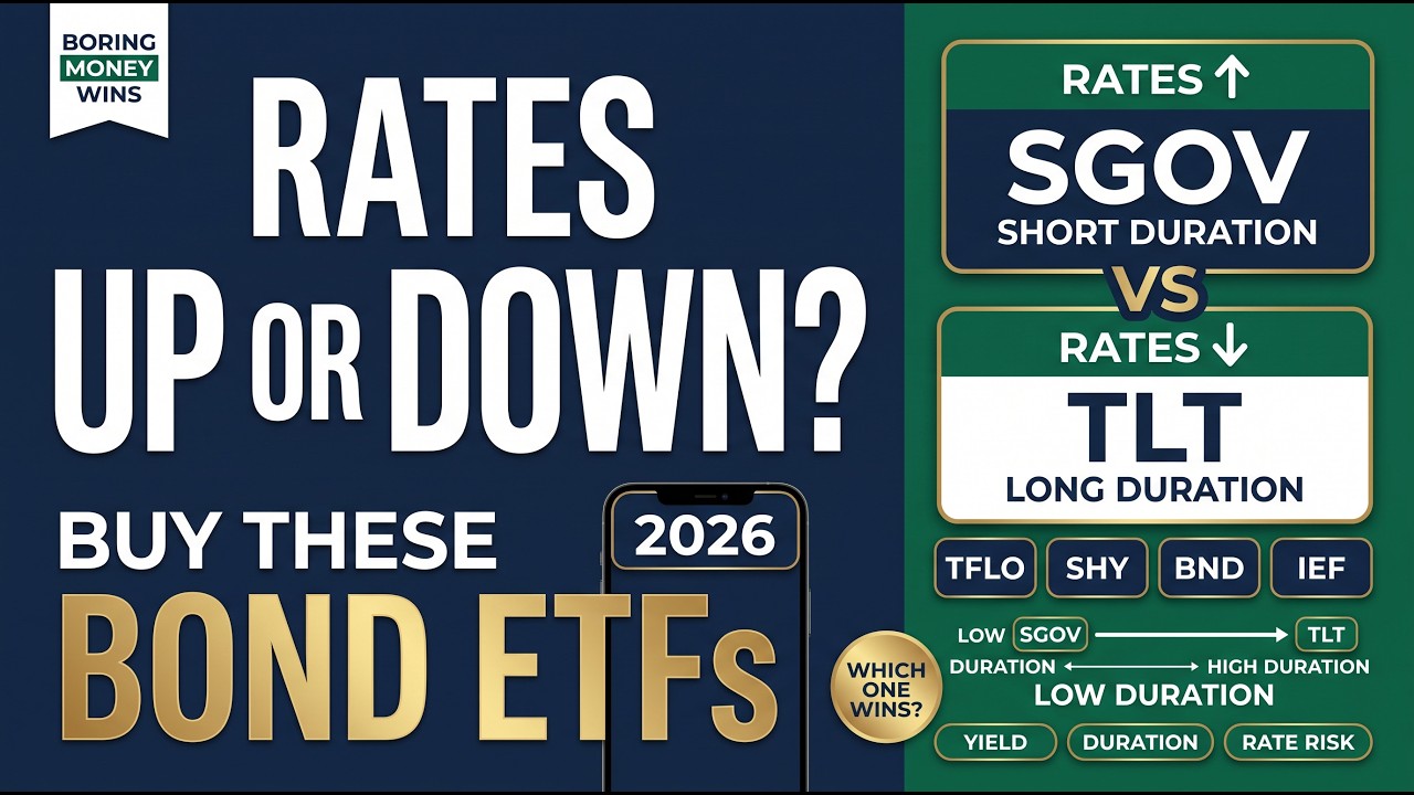 Best Bond ETFs for Rising and Falling Interest Rates in 2026