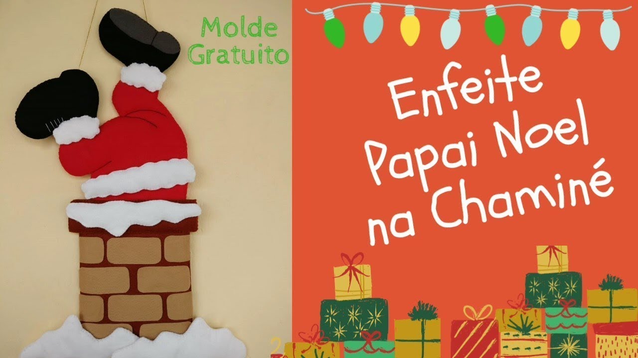 Papai Noel na Chaminé (Repostado)