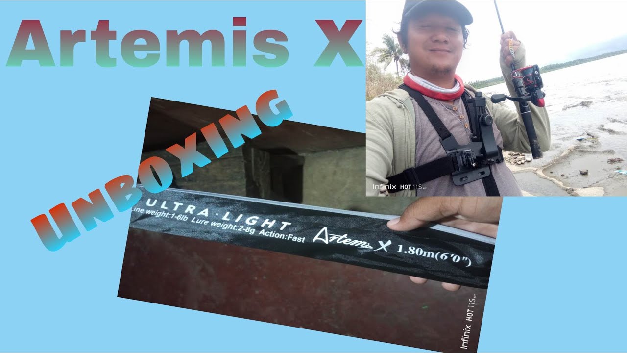 Unboxing an Ultralight fishing rod (Artemis X)