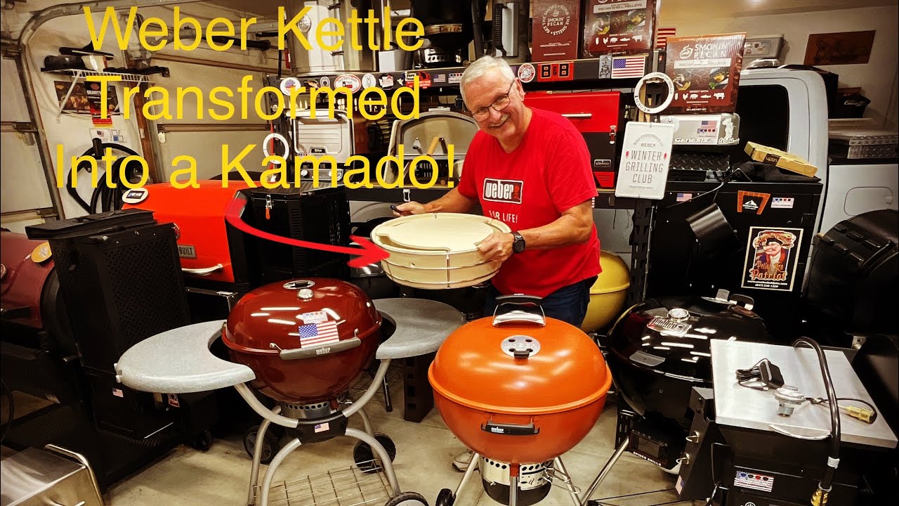 How to Turn Your Weber Kettle into a $1500 Dollar Big Green Egg for Only $100! / Super Simple!