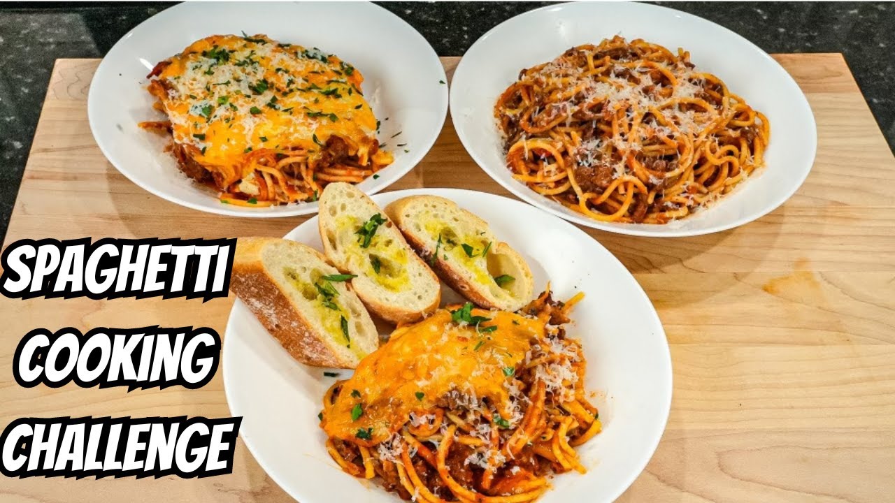 Spaghetti Cook Off! Who Can Make The Best Spaghetti?