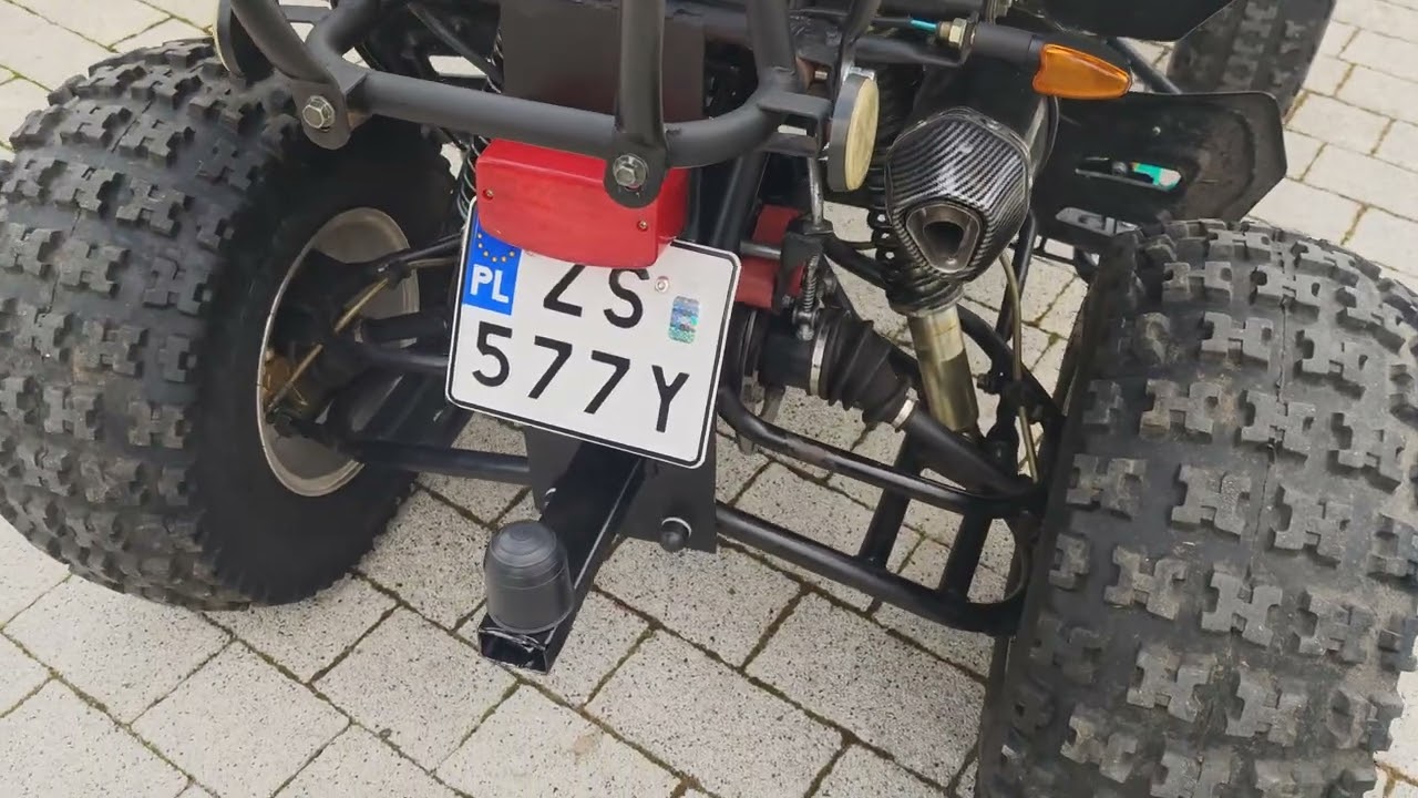 BASHAN BS 250 AS 43 na wtrysku 2018 rok 680 km przebiegu. 