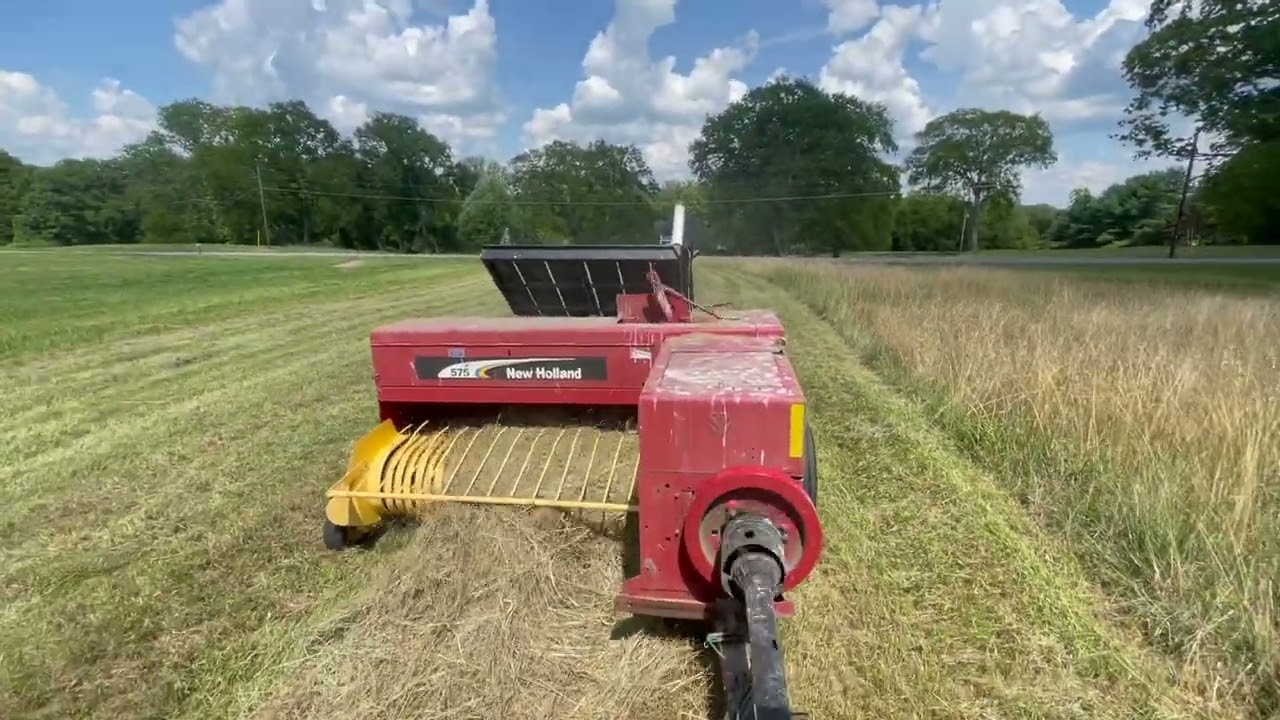 1066 Square Baling Ride along