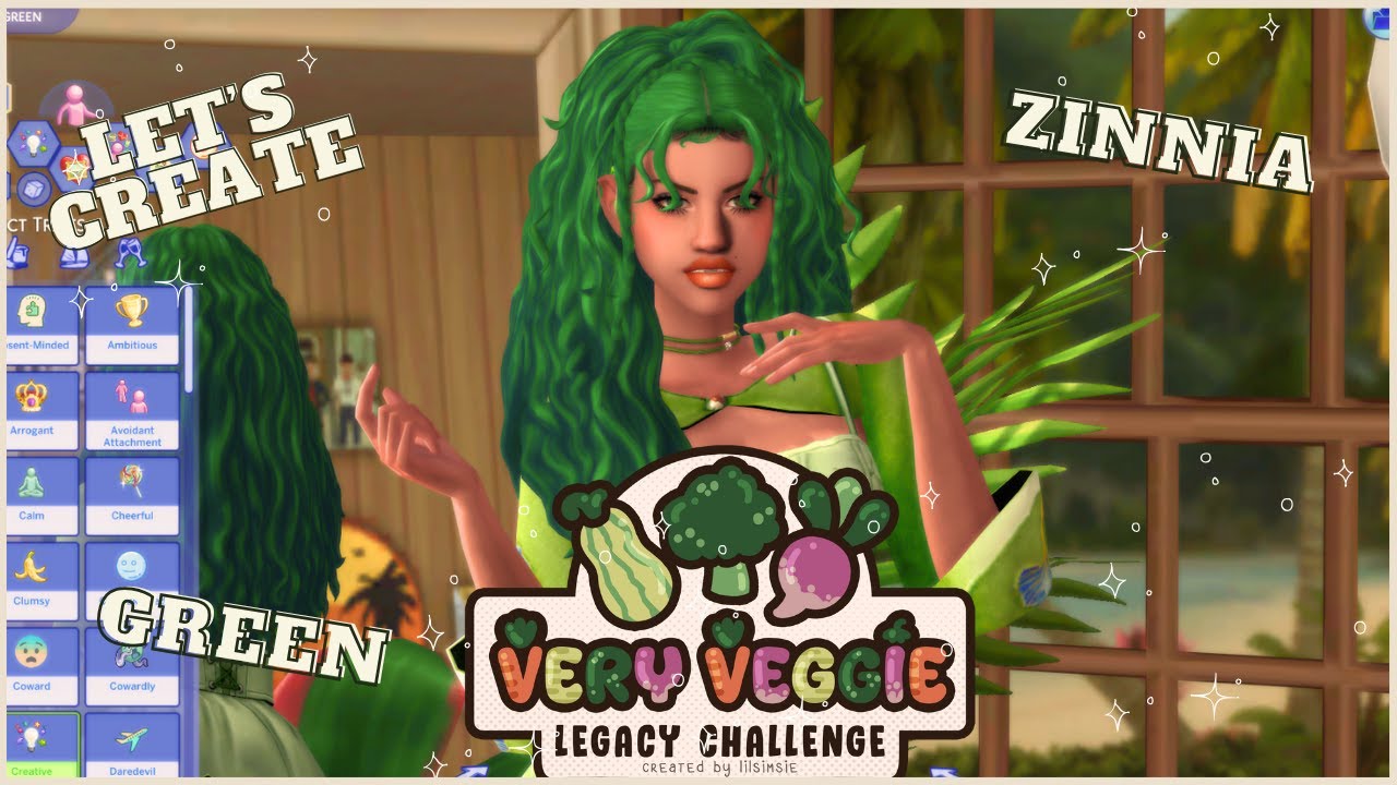 Very Veggie Legacy Challenge | The Sims 4| Create A Sim