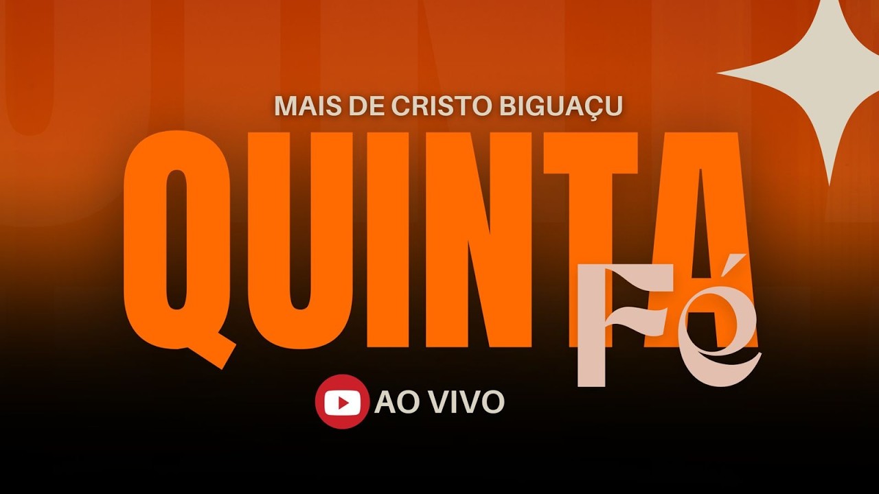 Mais de Cristo Biguaçu - Culto 12-03-2026 20H