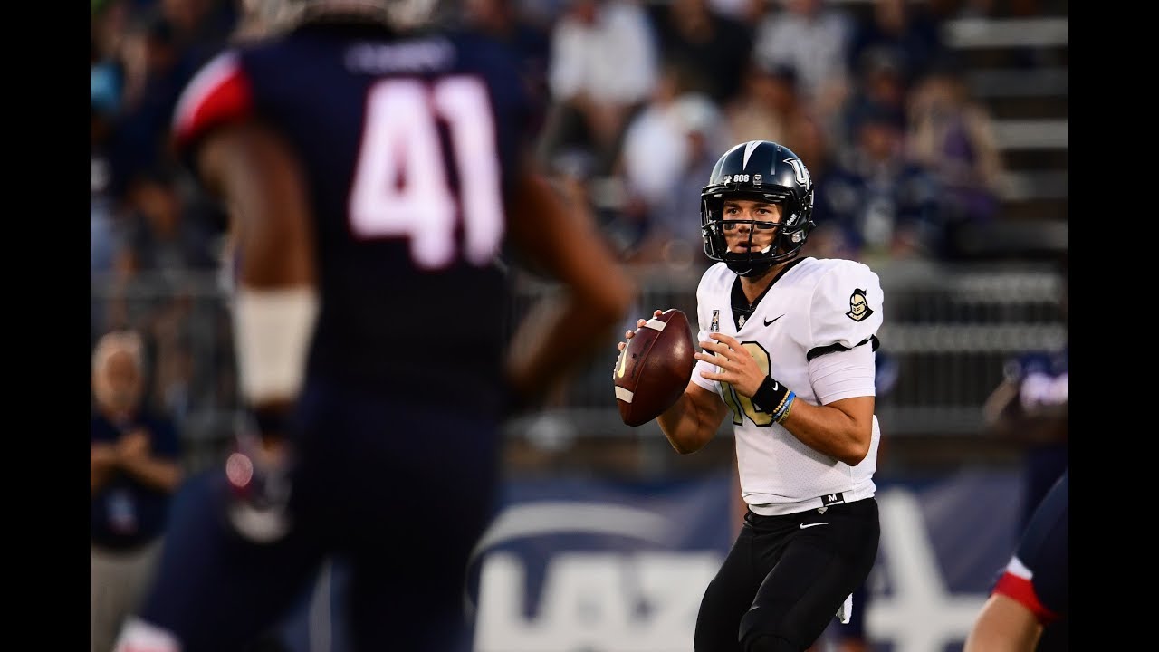 2018 American Football Highlights - #21 UCF 56, UConn 17