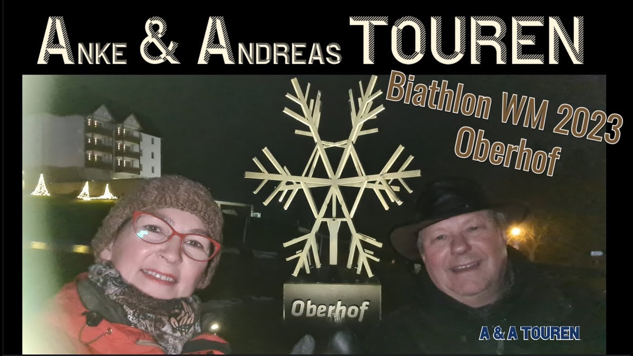 OBERHOF THÜRINGEN Wohnmobilstellplatz  Biathlon WM Thüringer Wald Deutschland