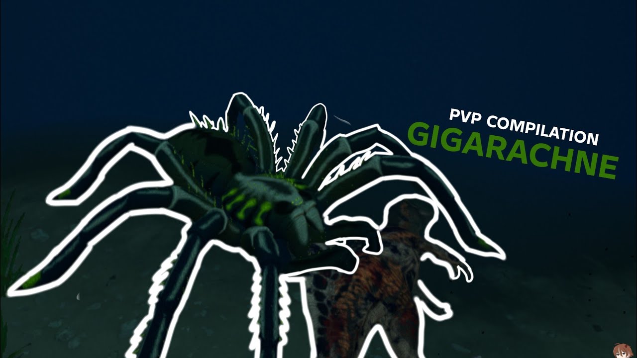 Big scary spooder hunt! |Gigarachne| Path of Titans mobile | Pvp