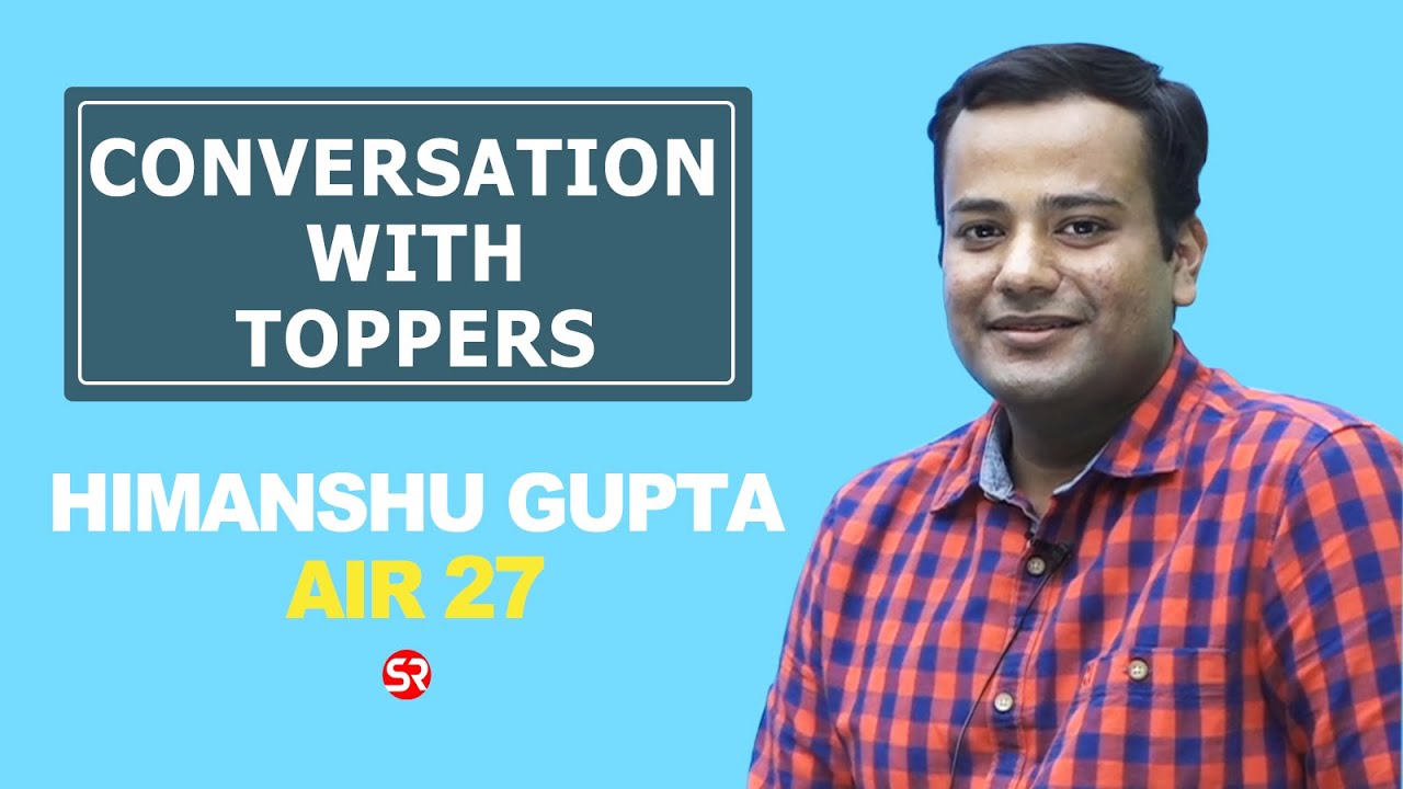AIR 27 Himanshu Gupta | Philosophy Optional | Conversation with Toppers