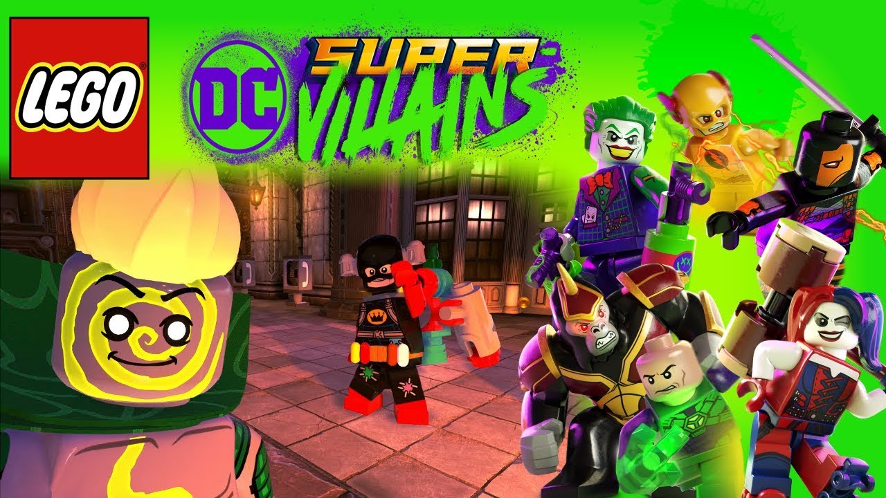 Lego DC Super Villains Unlocking Count Vertigo & Condiment King!