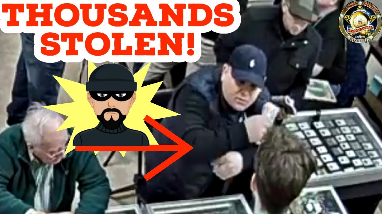 Video of THIEVES at a Coin Show Stealing THOUSANDS in GOLD!