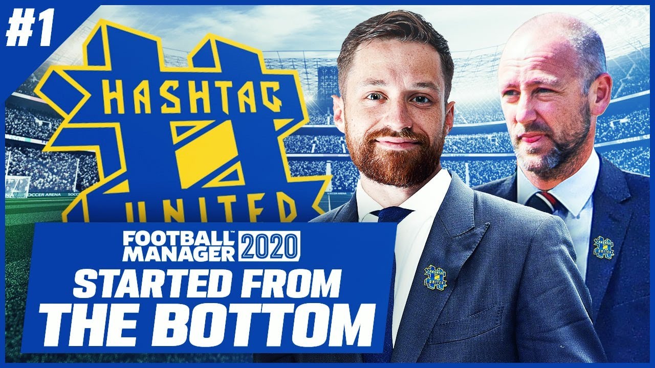 HASHTAG ROAD TO GLORY #1 - FOOTBALL MANAGER 2020