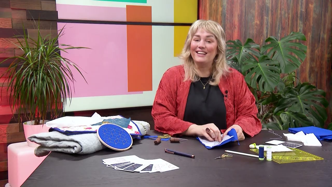 Ferm creatief - Borduren met Japanse Sashiko