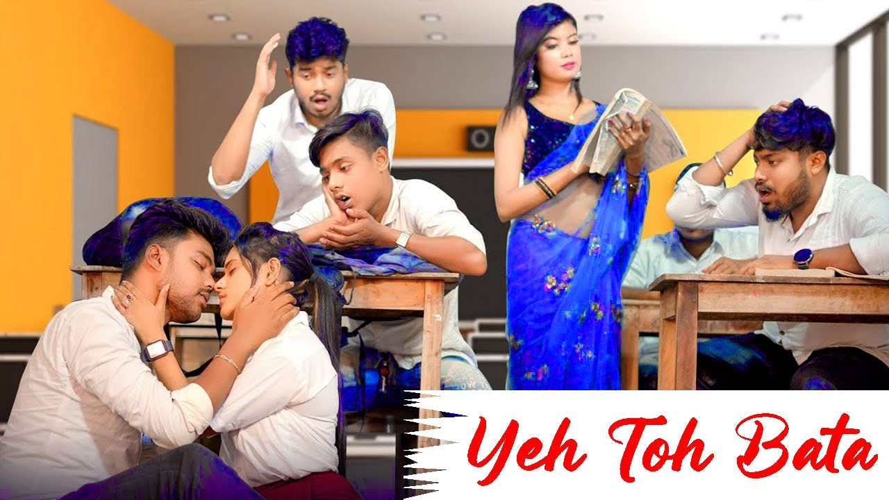 Mitha Mitha Hasi | Romantic Vibes -Love at First Sight with College Teacher | School Team Production