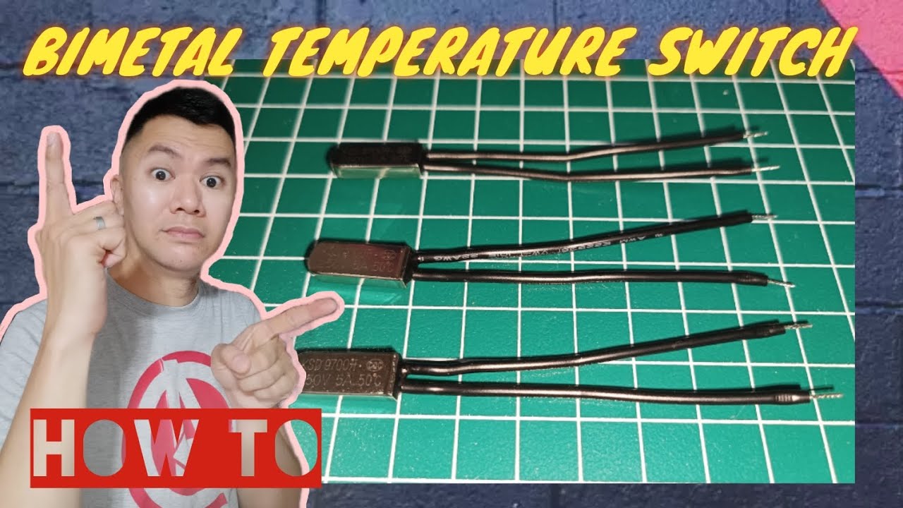 OFF-GRID SOLAR | BIMETAL TEMPERATURE SWITCH | BIMETAL THERMOSTAT | NORMALLY OPEN | 250V 5A 50degC