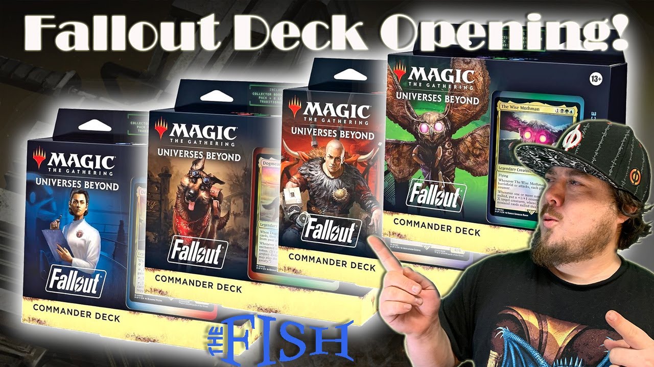 MTG Fallout Commander Deck Opening - Universes Beyond -