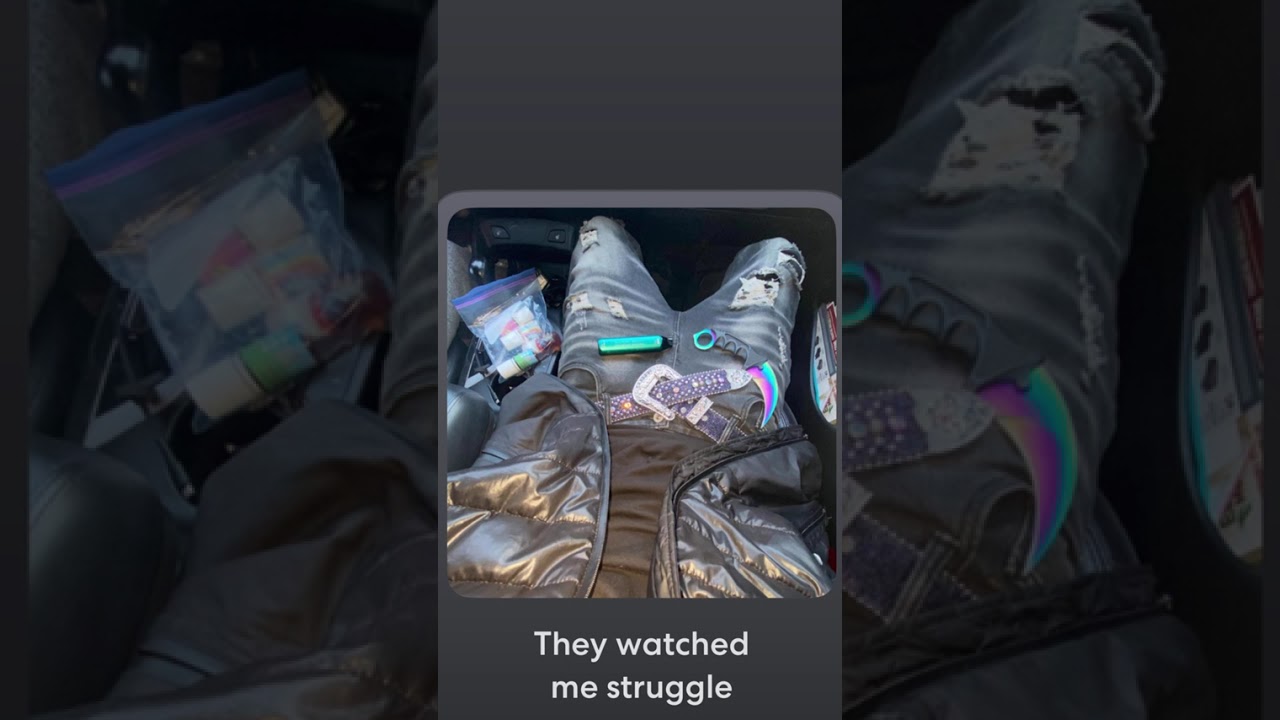 They watched me struggle
