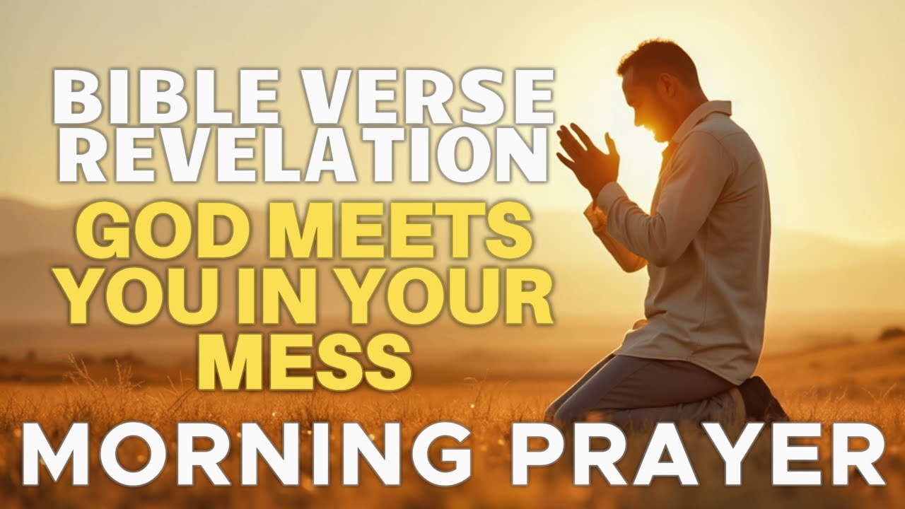 Bible Verse Revelation God Meets You in Your Mess! Powerful Morning Prayer Christian Reflection