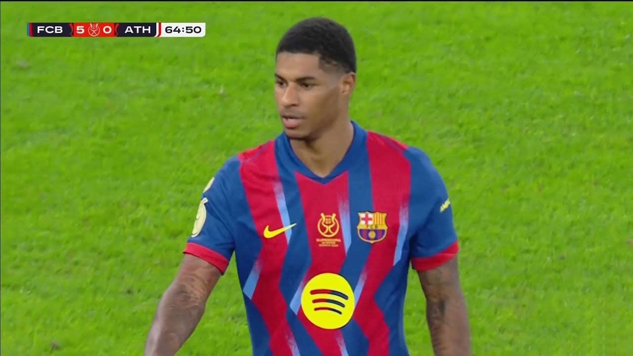 Marcus Rashford vs Athletic Bilbao (7/1/2026)