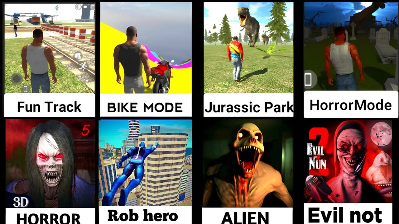 🤩NEW UPDATE ROPE HERO MODE INDIAN BIKE DRIVING 3D |रस्सी हीरो
