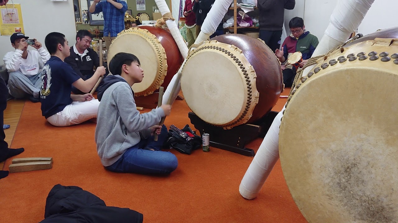 ｢八重車｣ 萬町親和会 お囃子練習風景 八重垣神社祇園祭