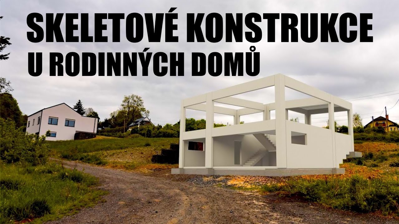 🏠 Skeletová stavba? Skvělý systém pro rodinný dům i pro velké konstrukce