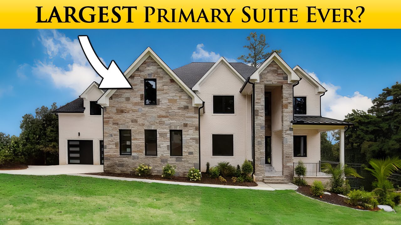 INSIDE A $2M New Home with the BIGGEST Master Suite I've EVER Seen!