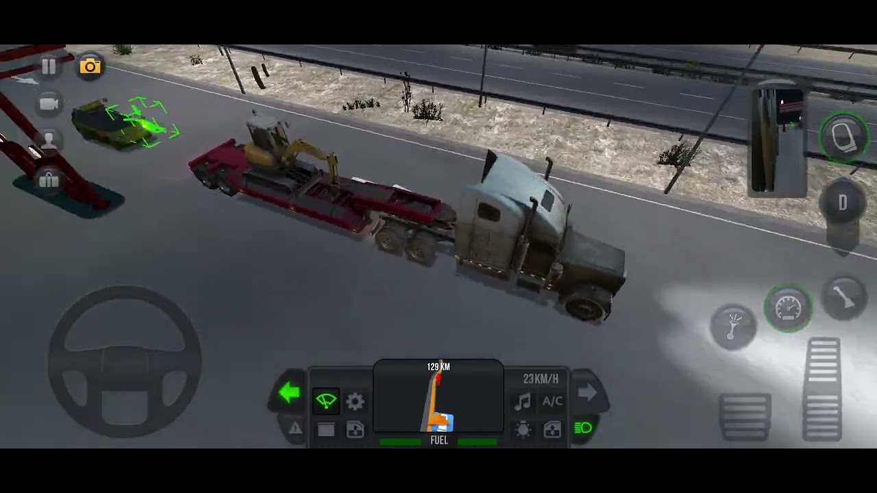Truck Simulator Ultimate Gameplay Driving from Little Rock to Shreveport
