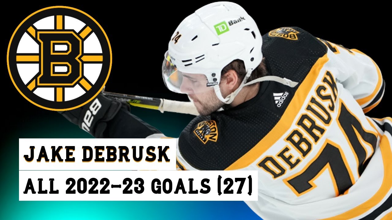 Jake DeBrusk (#74) All 27 Goals of the 2022-23 NHL Season