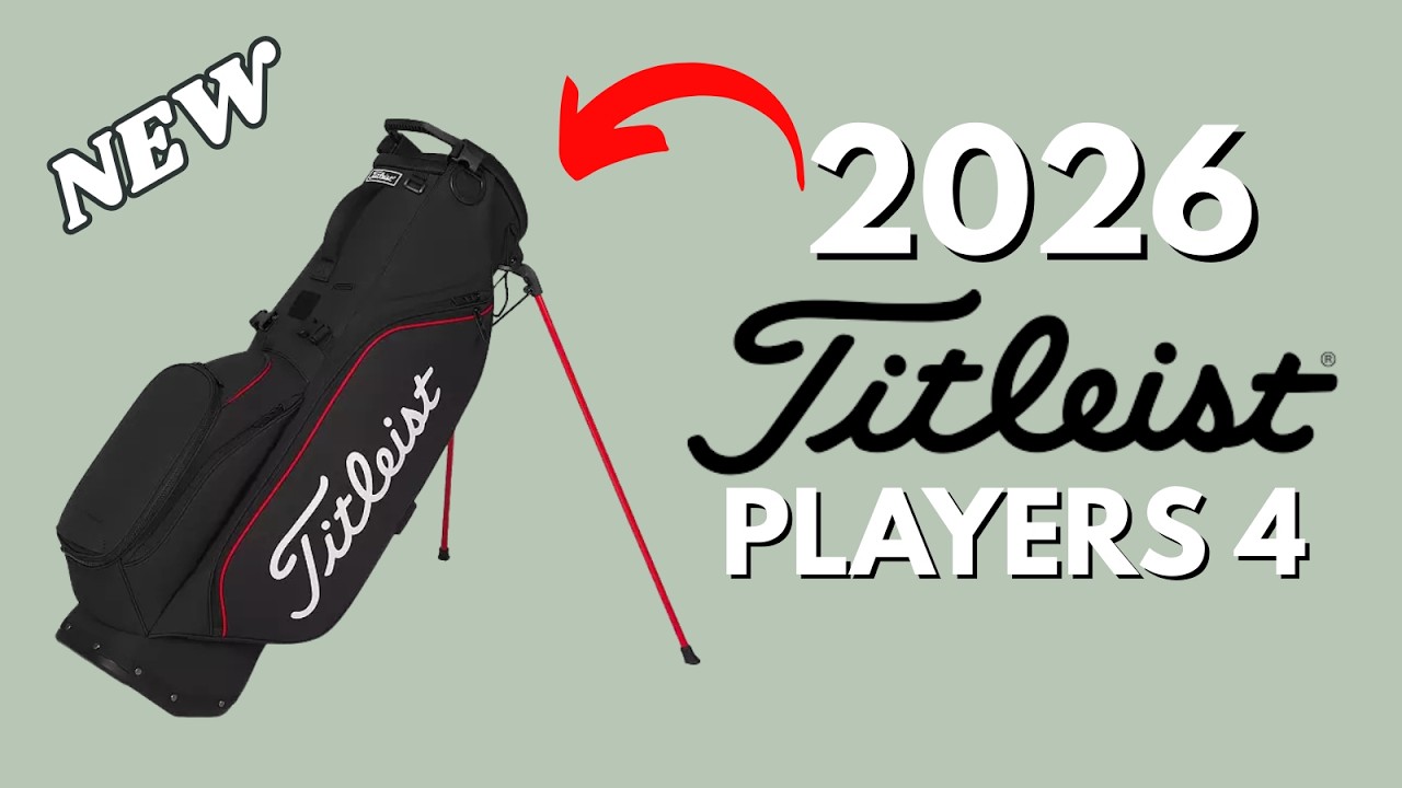 NEW Titleist Players 4 Golf Stand Bag