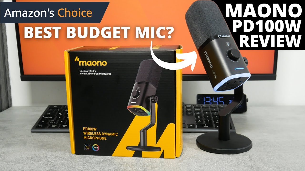 Обзор микрофона MAONO PD100W: Этот микрофон — выбор Amazon… Но почему?