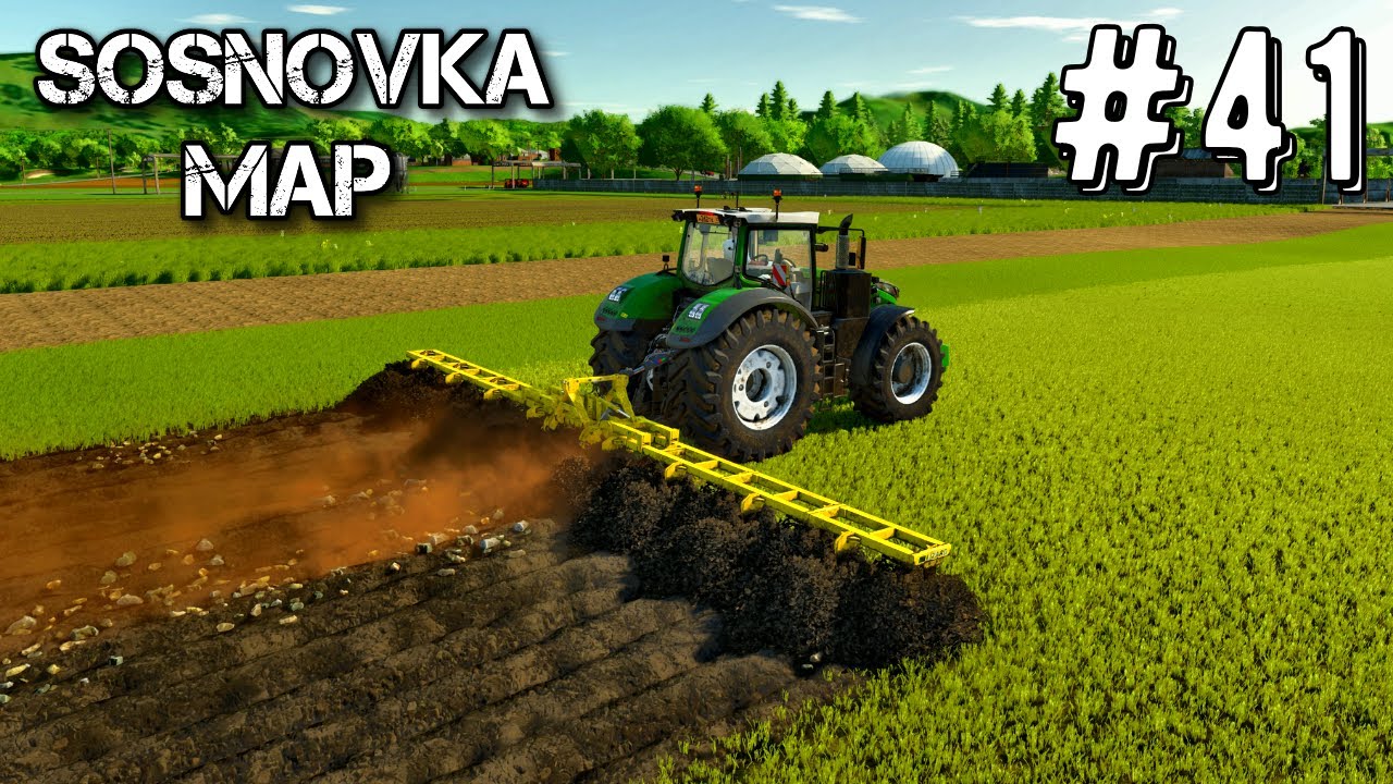 Farming Simulator 25 Карта Сосновка Таймлапс Эпизод #41 Мегаферма fs25 геймплей