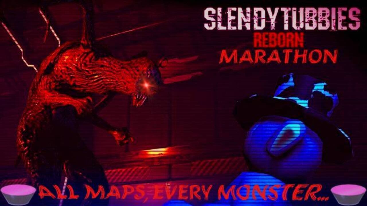 SlendyTubbies REBORN Marathon! Completing Every Map and Beating The Game! (Roblox Shenanigans)