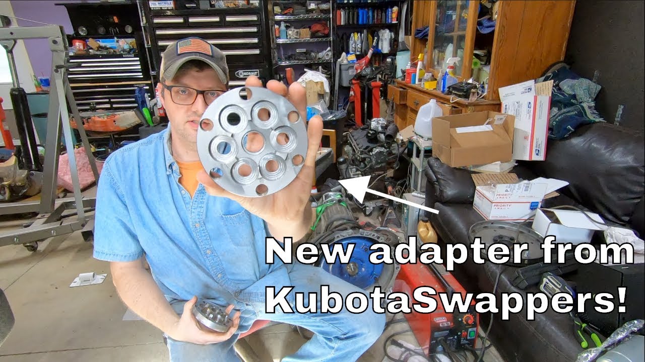 Kubota diesel engine and AW4 transmission installed in the Wrangler [Felicity - 23]