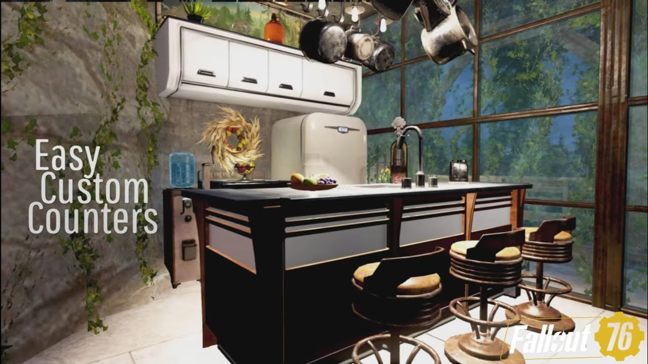 Fallout 76: Руководство по созданию лагеря | Простые пользовательские прилавки | Руководство // С...