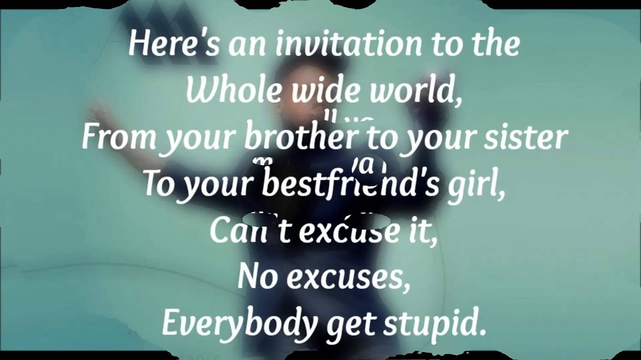 Aston Merrygold - Get Stupid Lyrics