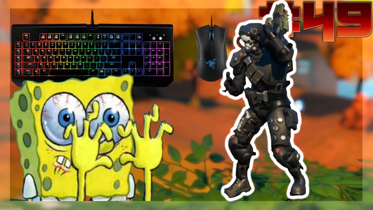 TEACHING HANK HOW TO KEYBOARD AND MOUSE [FORTNUT#49]