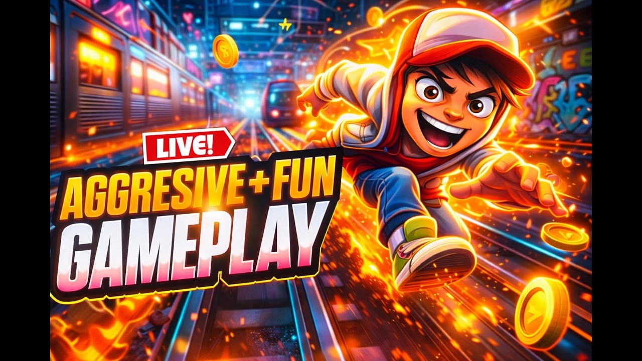 🔴 LIVE Subway Surfers Gameplay | High Score Challenge | Noob to Pro Run 🔥