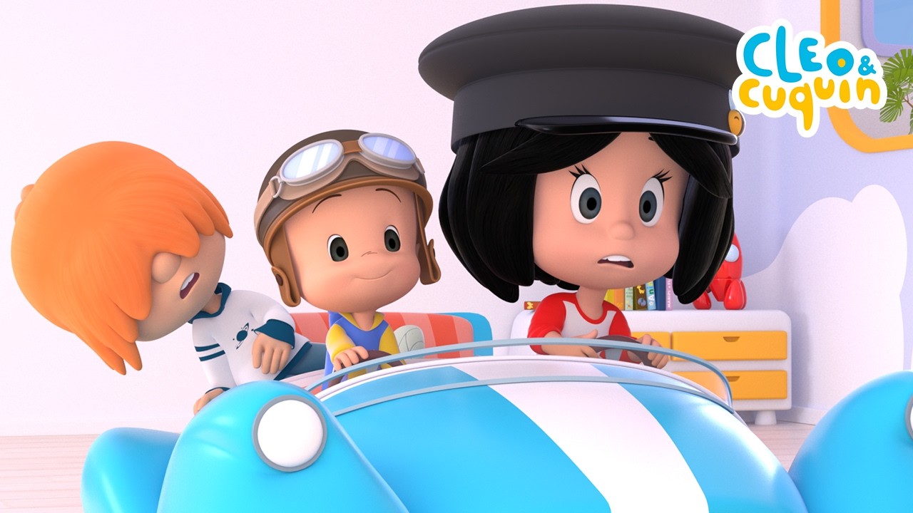 Usta Şoför Pelusin! 🏎️ Eğlenceli Araba Macerası | Yeni Bölüm | Cleo ve Cuquin